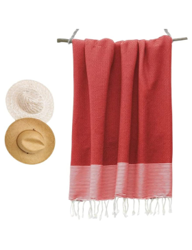 Telo mare a nido d'ape 100% cotone - Morbido e confortevole - Telo mare - 100x200cm