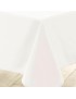 Effen wit polyester tafelkleed – elegant en gemakkelijk te onderhouden