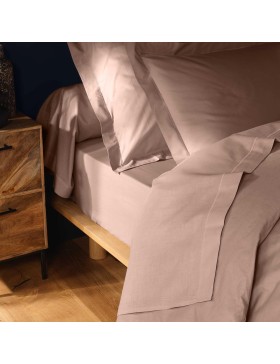 Saldi Biancheria - Federa Cuscino Bolster Lina 85x185 cm - 100% Cotone - Certificato Oeko-TEX