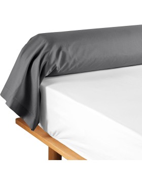 Promo Linge - Taie de Traversin 85x185 cm Lina – 100% Coton - Certifié Oeko-TEX r