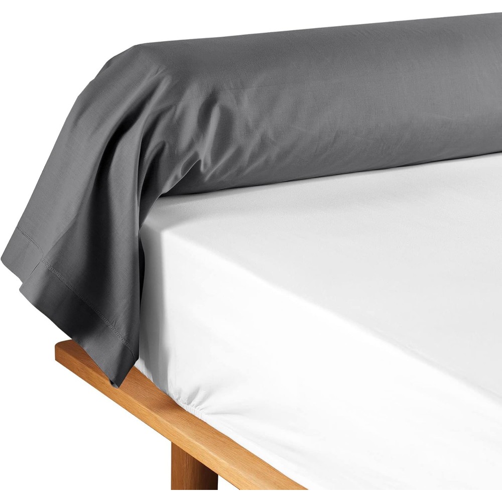 Promo Linge - Taie de Traversin 85x185 cm Lina – 100% Coton - Certifié Oeko-TEX r