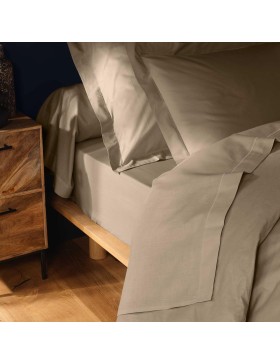 Promo Linge - Taie de Traversin 85x185 cm Lina – 100% Coton - Certifié Oeko-TEX