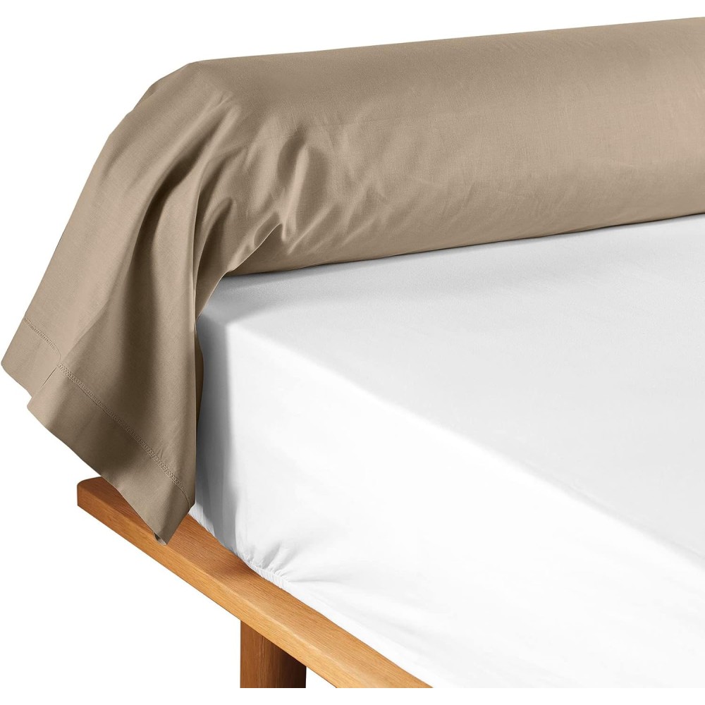 Promo Linge - Taie de Traversin 85x185 cm Lina – 100% Coton - Certifié Oeko-TEX