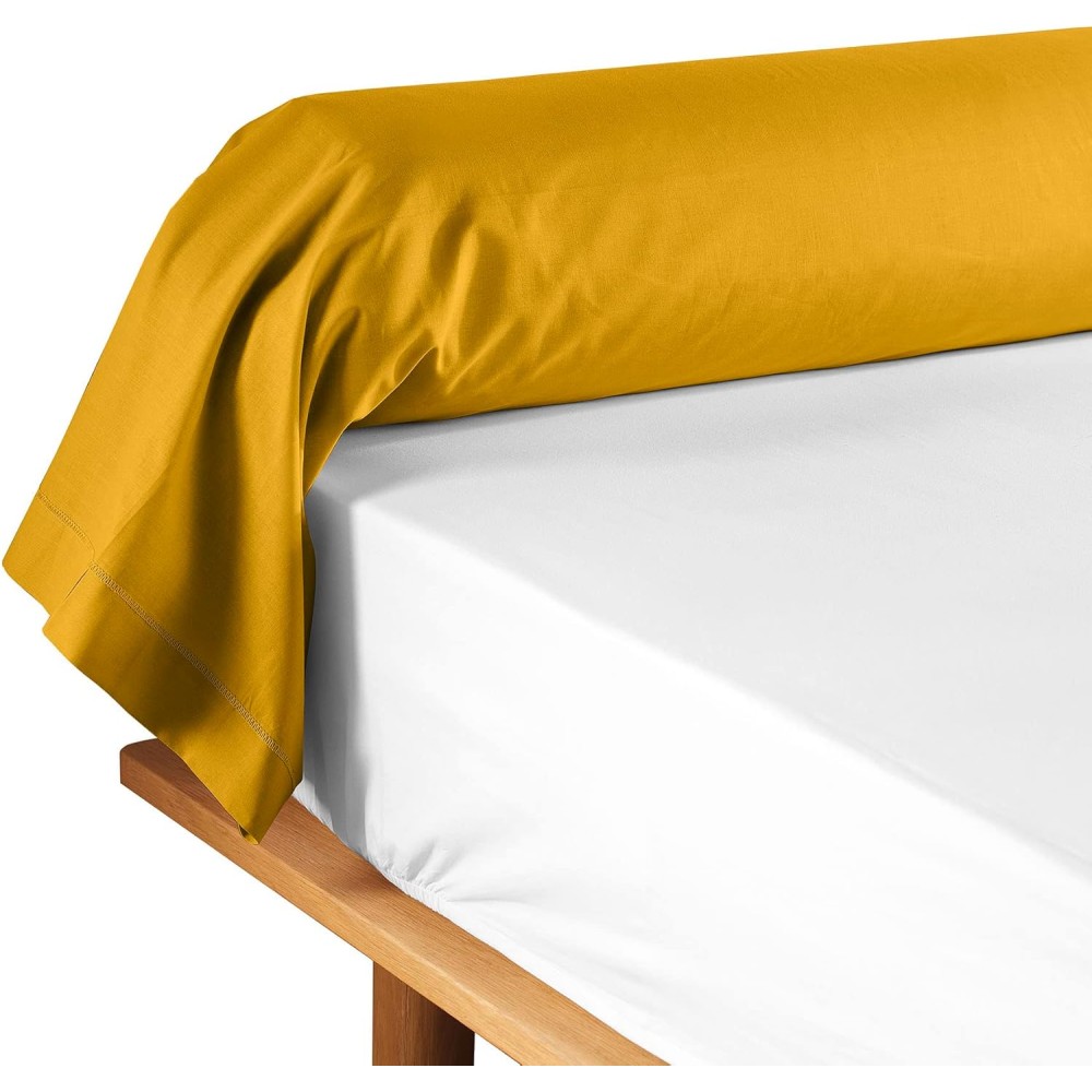 Promo Linge - Taie de Traversin 85x185 cm Lina – 100% Coton - Certifié Oeko-TEX