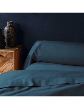 Saldi Biancheria - Federa Cuscino Lina Bolster 85x185 cm - 100% Cotone - Certificato Oeko-TEX