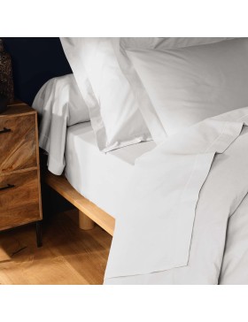 Promo Linge - Taie de Traversin 85x185 cm Lina – 100% Coton - Certifié Oeko-TEX