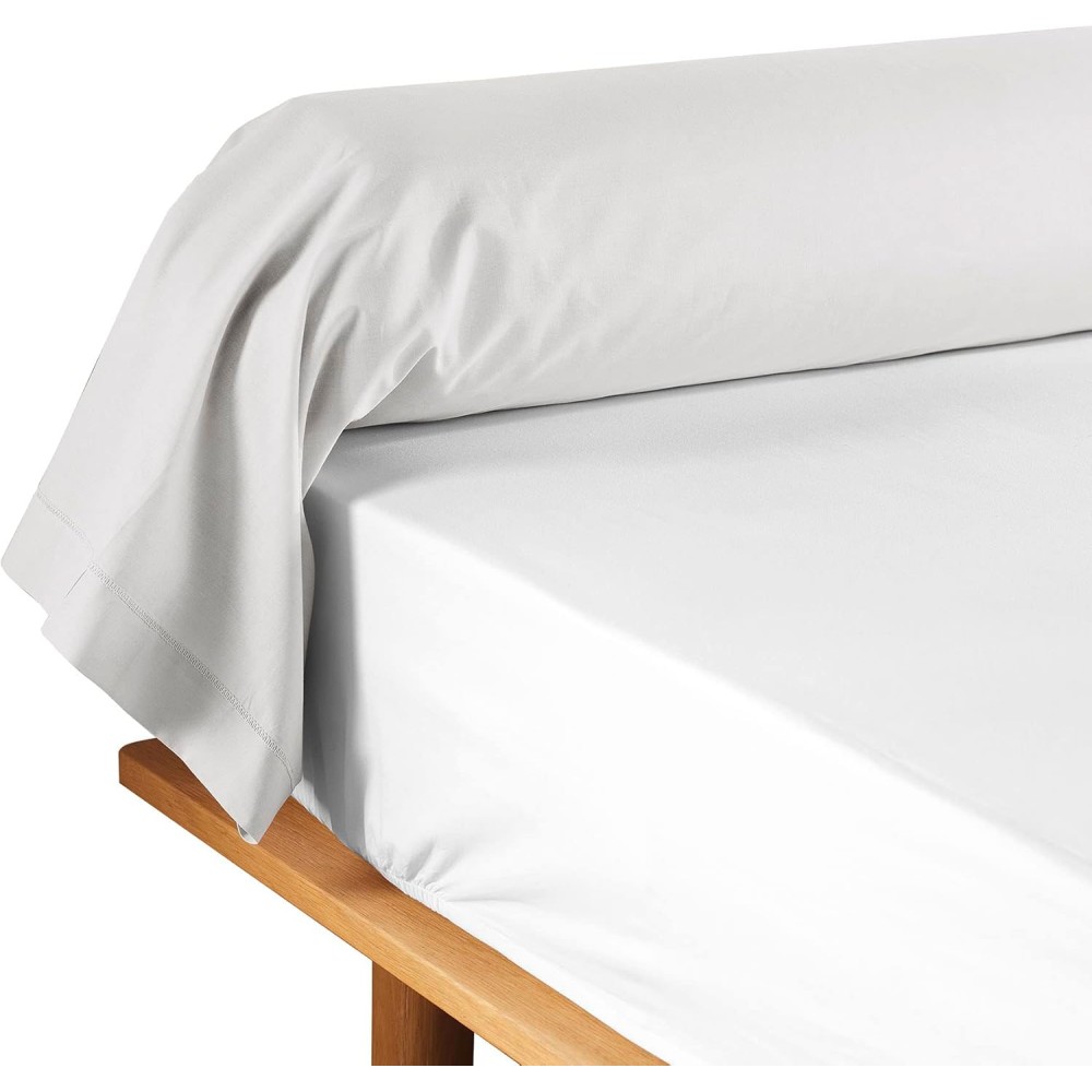 Promo Linge - Taie de Traversin 85x185 cm Lina – 100% Coton - Certifié Oeko-TEX