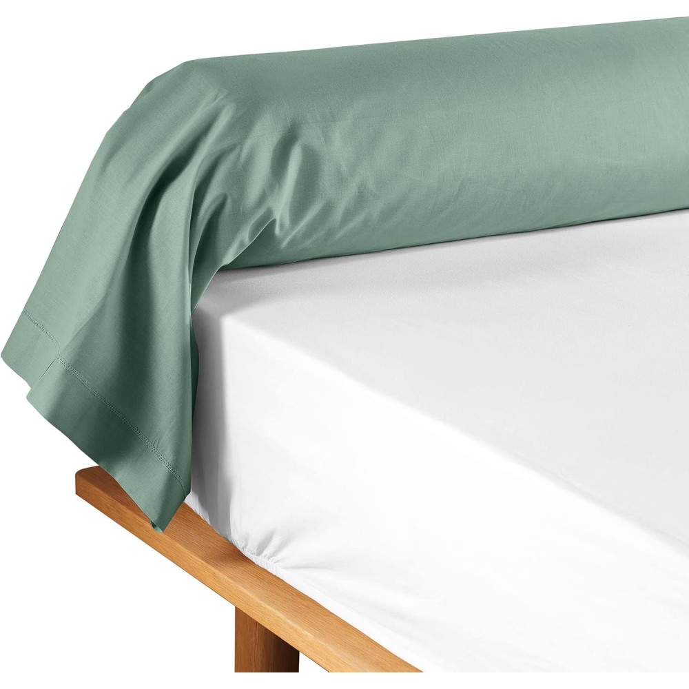 Promo Linge - Taie de Traversin 85x185 cm Lina – 100% Coton - Certifié Oeko-TEX
