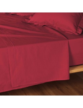 Promo Linge - Drap Plat Lina - 100% Coton - Certifié Oeko-TEX r