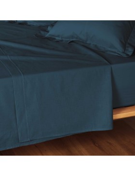 Venta de lino - Sábana encimera Lina - 100% algodón - Certificado Oeko-TEX