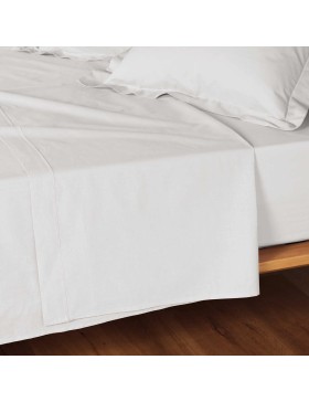 Saldi Biancheria - Lenzuolo Lina - 100% Cotone - Certificato Oeko-TEX