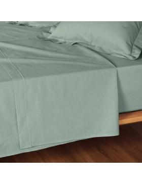 Saldi Biancheria - Lenzuolo Lina - 100% Cotone - Certificato Oeko-TEX