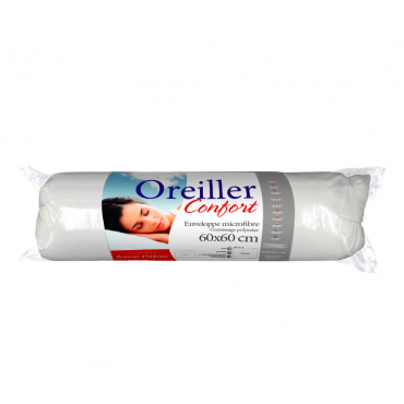 Set van 2 kussens, effen comfort, 60 x 60 cm polyester vulling