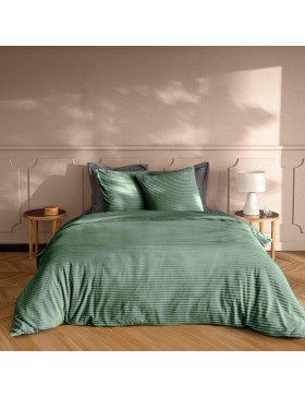 Completo letto in flanella - Copripiumino caldo - Certificato Oeko-Tex - 3 pezzi - Letto matrimoniale