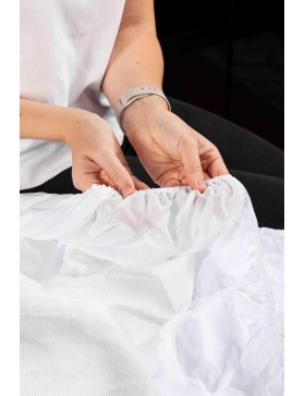 Protector de colchón ultra impermeable y antiácaros – Funda de colchón – 30 cm de profundidad