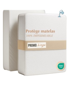 Protège matelas ultra imperméable, anti-acariens – Couvre matelas – Bonnet 30 cm