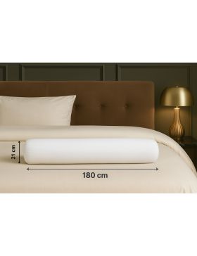 Komfort und Weichheit: 180 cm Nackenrolle aus hochwertigem Polyester - Nackenrolle