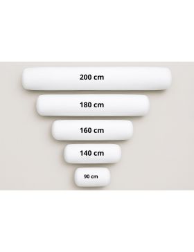 Komfort und Weichheit: 180 cm Nackenrolle aus hochwertigem Polyester - Nackenrolle