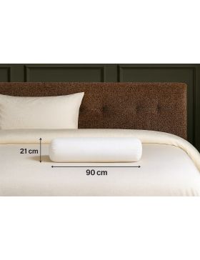 Traversin Uni Confort 90 cm x 21cm, polochon de haute qualité