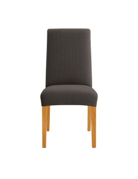 Housse de Chaise Extensible Polyester Gaufré – Protection Élastique Lavable pour Chaises – Certifiée Oeko-TEX