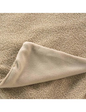 Manta de rizo lisa ultra suave de lana 100 % poliéster – Certificación Oeko-Tex