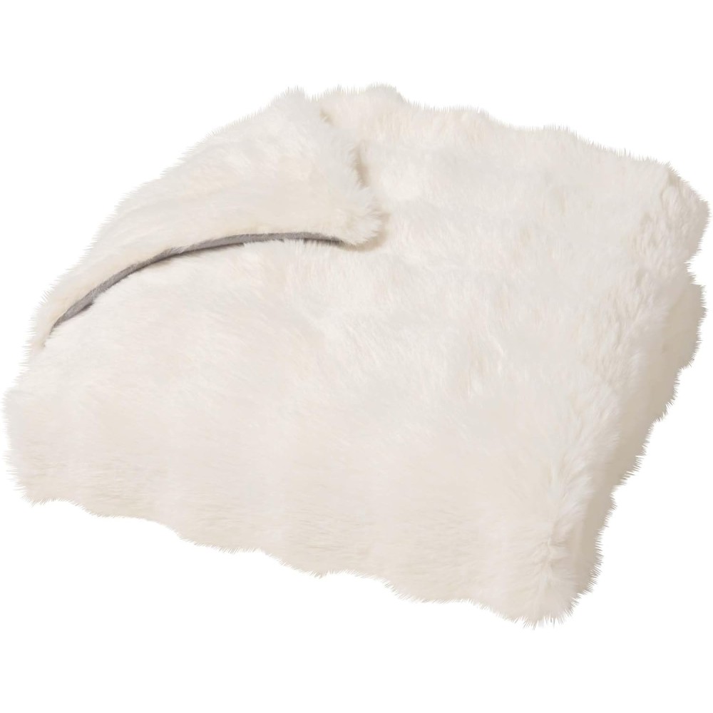 Coperta in pelliccia sintetica ultra morbida 100% poliestere – MOUNTY – Certificata Oeko-TEX