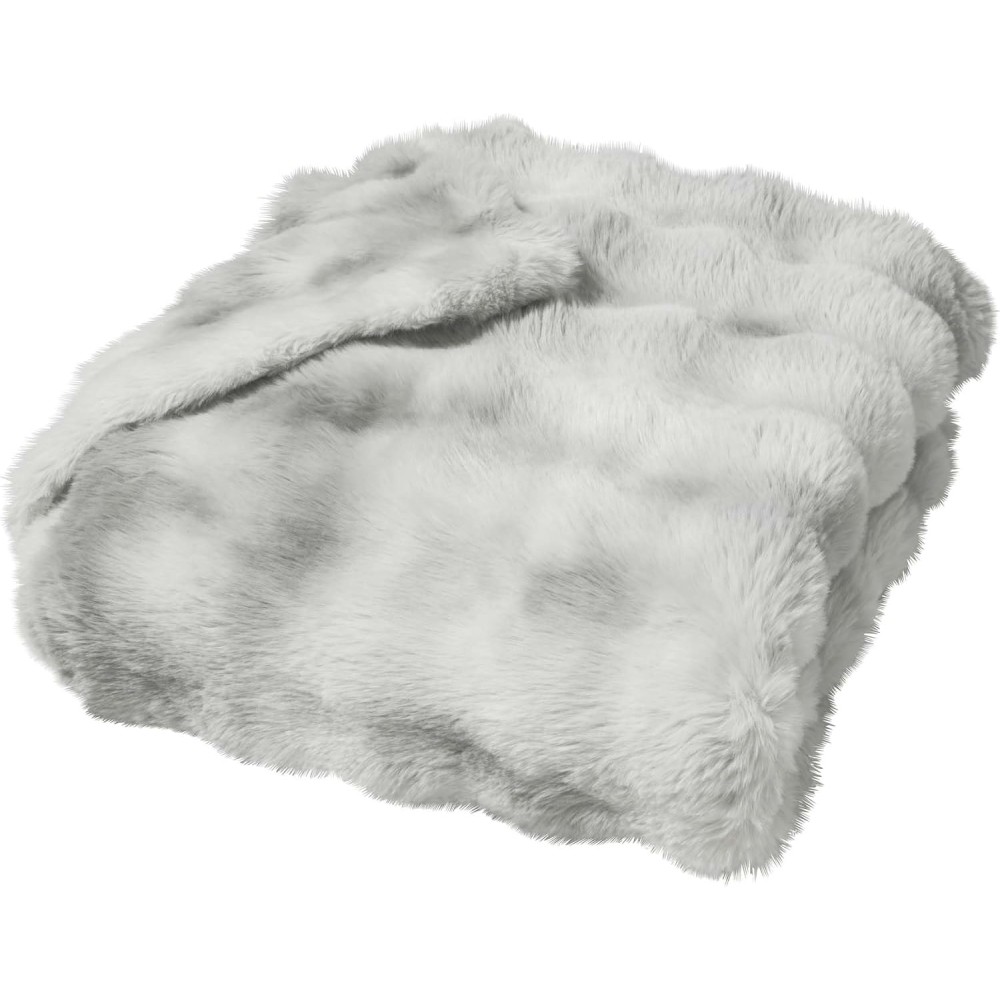 Coperta in pelliccia sintetica ultra morbida 100% poliestere – MOUNTY – Certificata Oeko-TEX