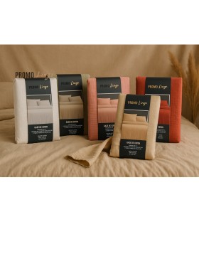 Katoenen gaas bedset 240 x 220 cm