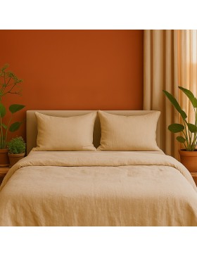 Completo letto in garza di cotone 240 x 220 cm