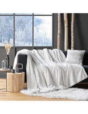 Coperta in pelliccia sintetica e sherpa 100% poliestere – ALASKA – certificata Oeko-TEX