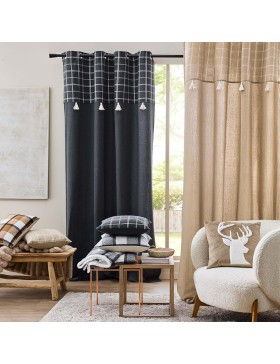 Xadrez Tartan e Sherpa, mistura de fibras – Escocês – Certificado Oeko-Tex