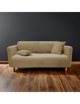 Housse de Protection pour Canapé Polyester Gaufré – Protège Canapé Lavable – Certifiée Oeko-TEX