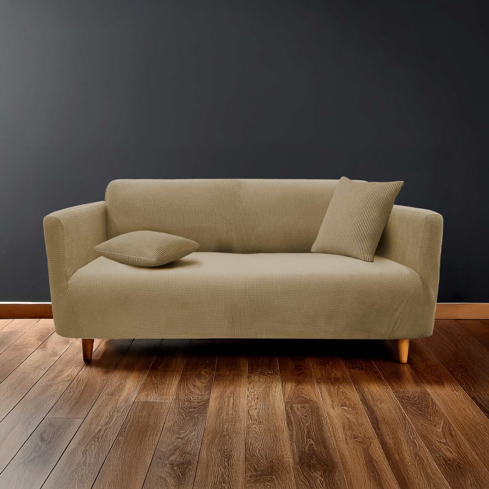 Housse de Protection pour Canapé Polyester Gaufré – Protège Canapé Lavable – Certifiée Oeko-TEX