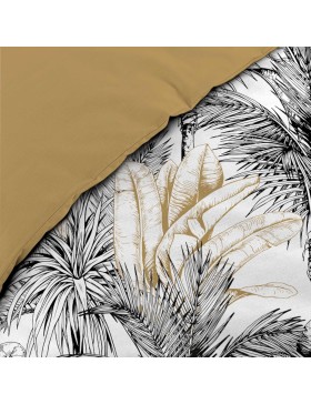 Jogo de cama DAKAR - 100% algodão estampado, macio e com certificação Oeko-Tex.