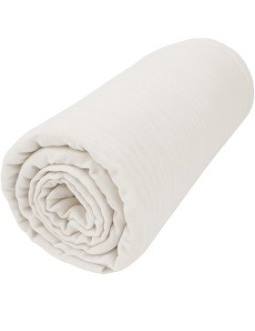 Lenzuolo con angoli in garza di cotone - Tasca profonda 30 cm - Varie misure - Vari colori