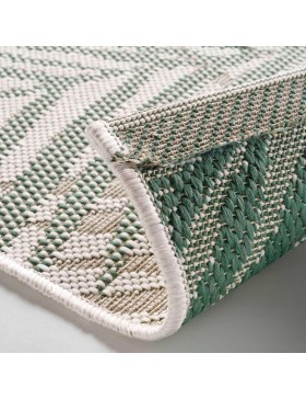 Tappeto rettangolare tessuto piatto – Tappeto per soggiorno, camera da letto o ufficio – JOAO – Certificato Oeko-TEX