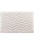 Tapis de Bain Coton Jacquard Tufté – ANGELIS – Lavable en Machine – Certifié Oeko-TEX