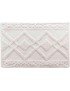 Tapis de Bain Coton Jacquard Tufté – GLADIS – Lavable en Machine – Certifié Oeko-TEX