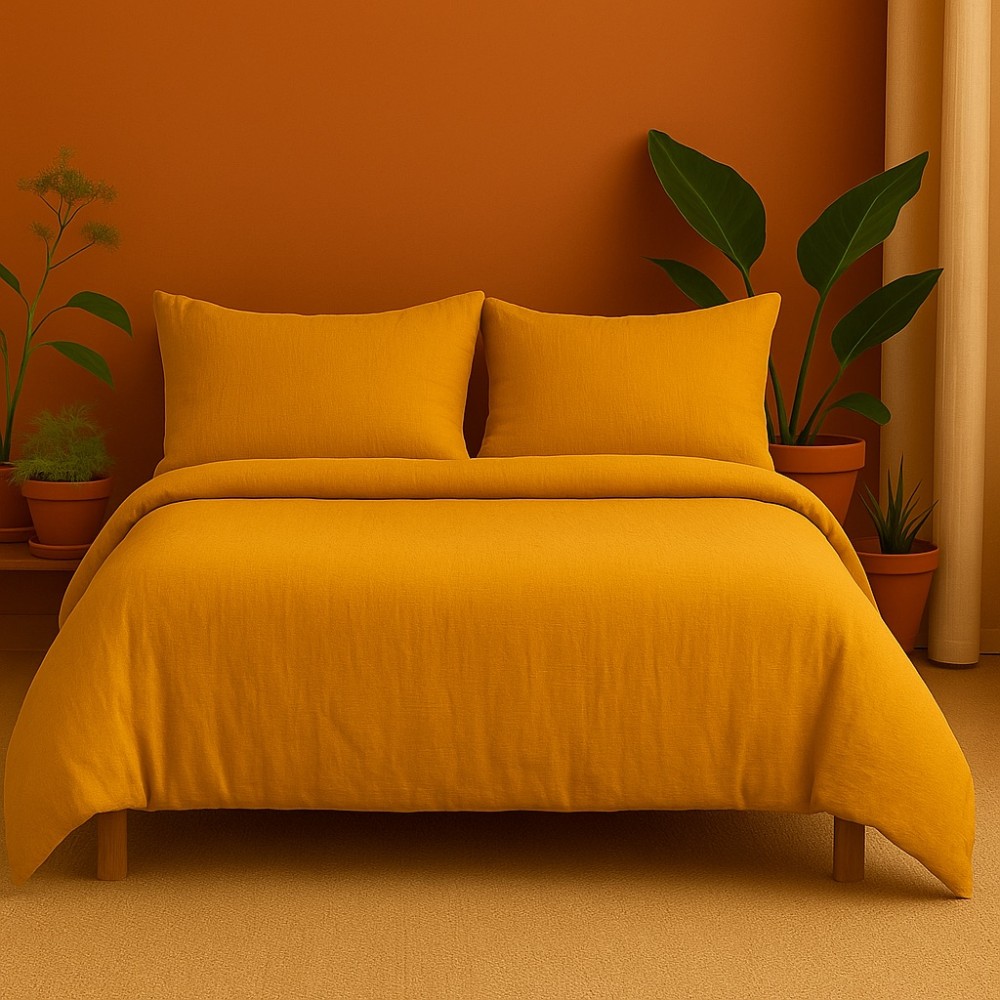 Juego de cama de gasa de algodón 240x260cm