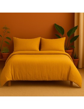 Parure de Lit en Gaze de Coton 240 x 220 cm