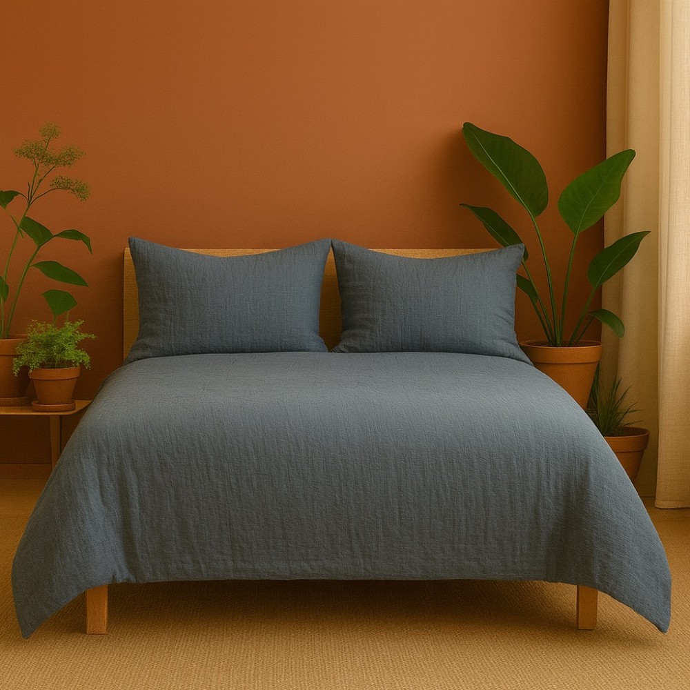 Juego de cama de gasa de algodón 240 x 220 cm