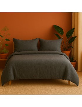 Parure de Lit en Gaze de Coton 240 x 220 cm
