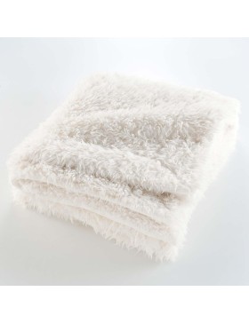 Plaid Hiver Chaud Imitation Fourrure Mouton – XXL 220x240 cm – Lavable et Certifié Oeko-TEX