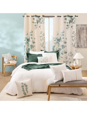 Copia del set di biancheria da letto 3 pezzi (240 x 220 cm) Azura Natural, microfibra tinta