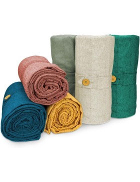 Plaid Uni – Polycoton Doux et Résistant – Douceur D'intérieu – Certifié Oeko-TEX