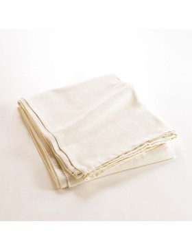 Plaid Uni – Polycoton Doux et Résistant – Douceur D'intérieu – Certifié Oeko-TEX