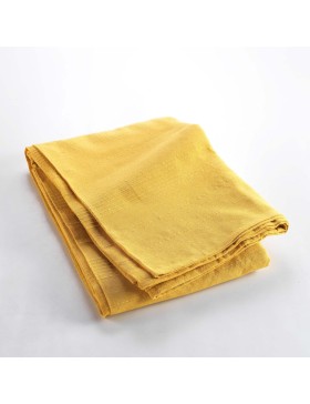 Plaid Uni – Polycoton Doux et Résistant – Douceur D'intérieu – Certifié Oeko-TEX