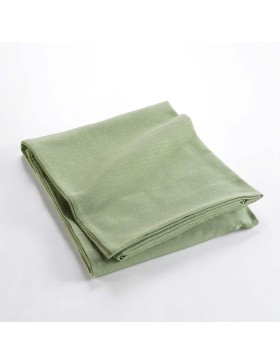 Plaid Uni – Polycoton Doux et Résistant – Douceur D'intérieu – Certifié Oeko-TEX