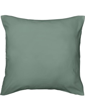 Conjunto de cama de 3 peças em microfibra lisa lavada, 100% poliéster – LIAM – Certificado Oeko-TEX