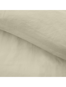 Juego de ropa de cama de 3 piezas de microfibra lisa lavada 100 % poliéster – LIAM – Certificado Oeko-TEX